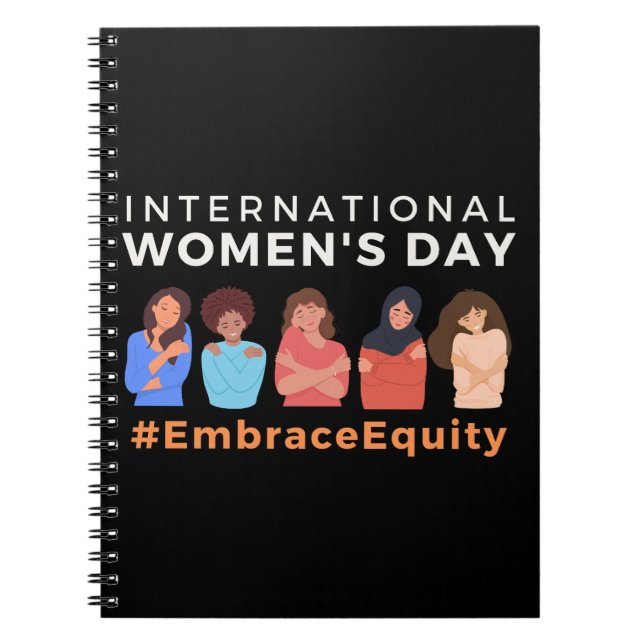 Carnet Embrace Equity International Women's Day 2023 (Devant)