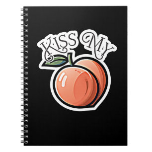 Carnet Embrasse mes pêches drôles de fruits