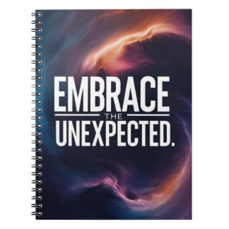Carnet Embrasser l'inattendu
