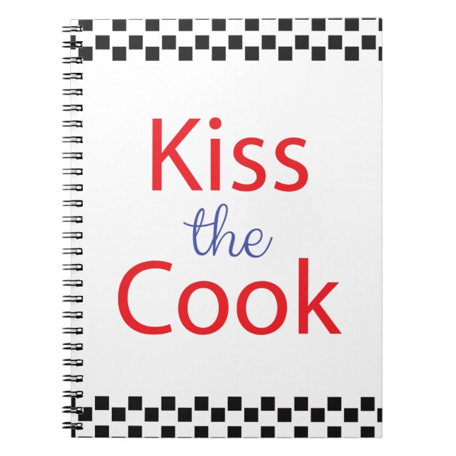 Carnet Embrassez Le Cuisinier (Devant)