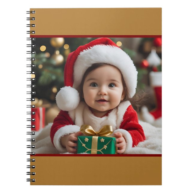 Carnet Emerald Smiple Cute Santa  (Devant)