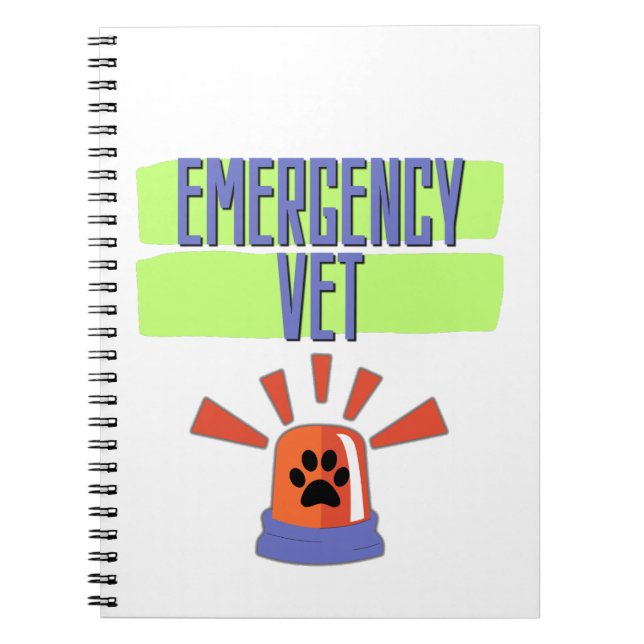 Carnet Emergency Vet – Veterinary Emergency Design (Devant)