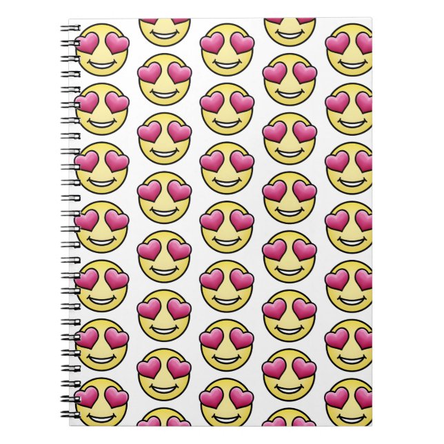 Carnet Emoji d'amour (Devant)