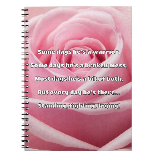 Carnet Empath Strength Positive Citation Encouragement (Devant)