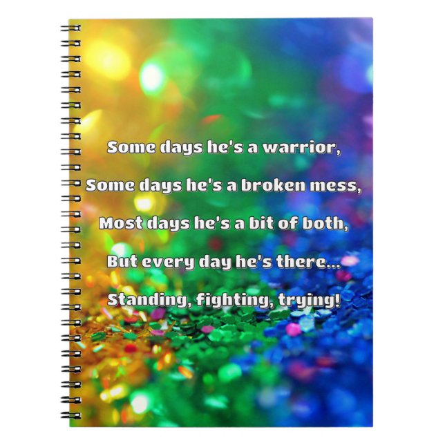 Carnet Empath Strength Positive Citation Encouragement (Devant)