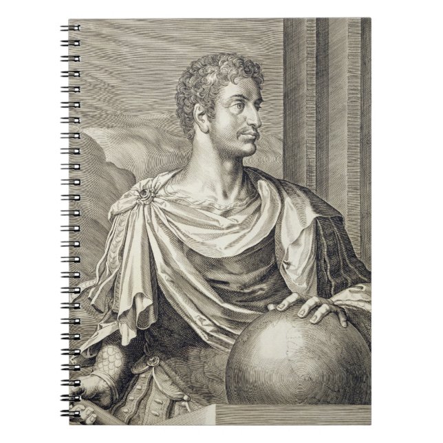 Carnet Empereur de D. Octavius Augustus (ANNONCE 63 AVANT (Devant)