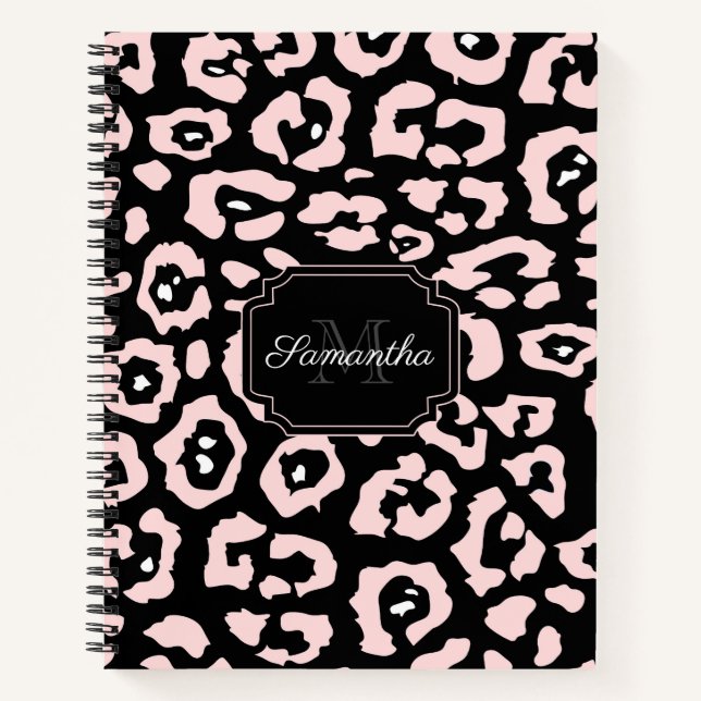 Carnet Empreinte de léopard (Devant)