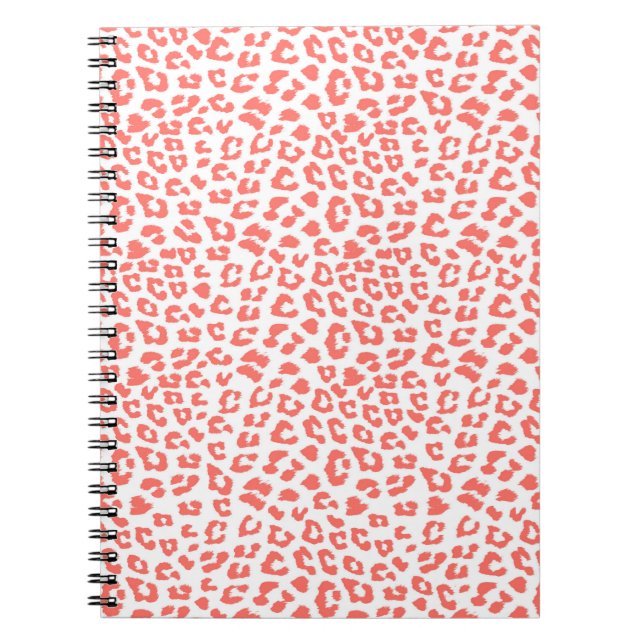 Carnet Empreinte de léopard de corail (Devant)