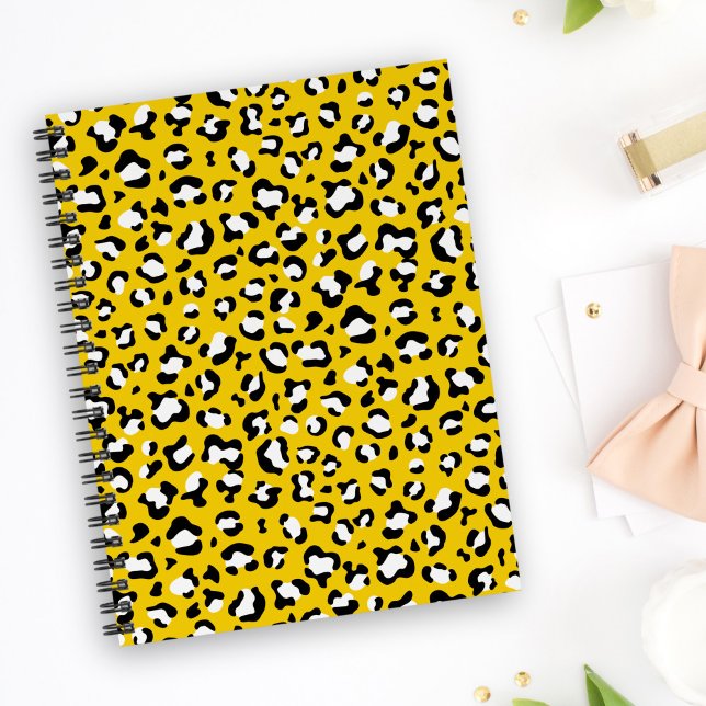 Carnet Empreinte de léopard, Spots de léopard, Leopard Ja (Créateur téléchargé)