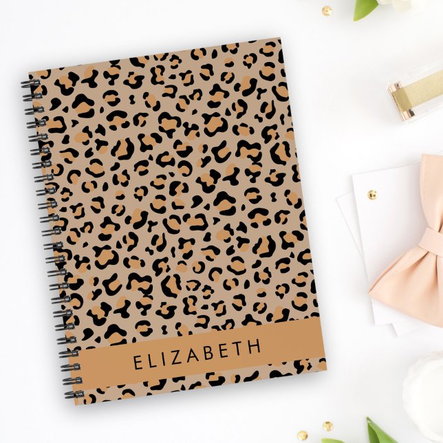 Carnet Empreinte de léopard, Spots, Leopard Brown, Votre  (Créateur téléchargé)