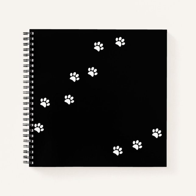 Carnet Empreinte de patte (Devant)