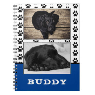 Carnet Empreinte de patte Blue Pet Dog 2 Photo