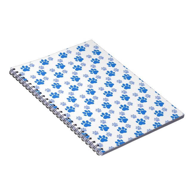 Carnet Empreinte de Patte de Chien Simple Amoureux des An (Côté Droit)