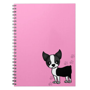 Carnet Empreintes de pattes mignons de bande dessinée de