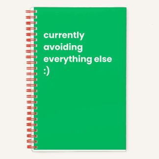 Carnet En ce moment, éviter tout le reste