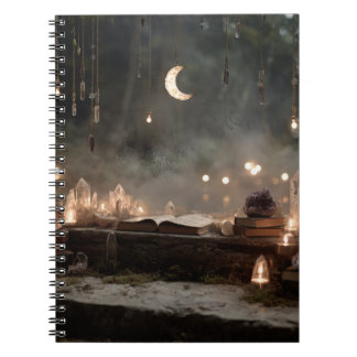Carnet en cristal Crescent enchanté