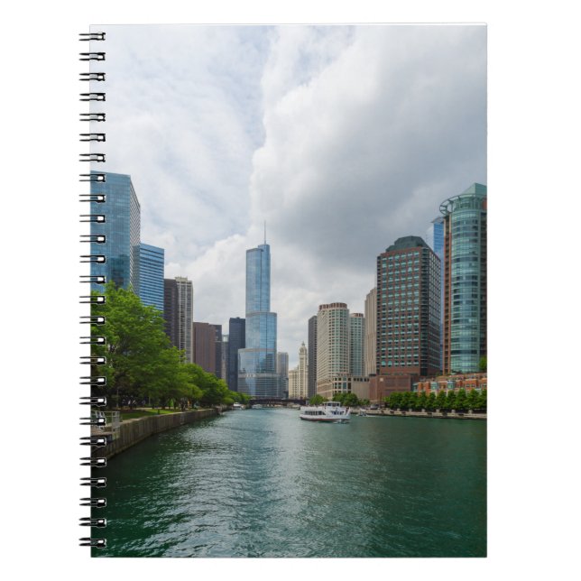 Carnet En descendant la rivière Chicago (Devant)
