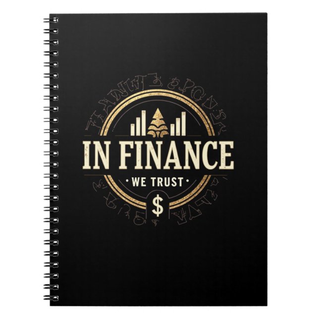 Carnet En finance, nous faisons confiance - finance class (Devant)