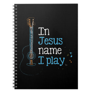 Carnet En Jésus Nom i Jouer Guitare Christian Vintage Gui