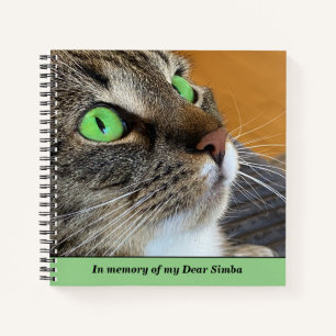 Carnet En mémoire de photo keepsaké