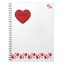 Carnet en spirale classique Jésus est mon Seigneur