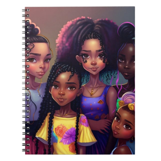 Carnet en spirale de couverture en papier souple - (Devant)