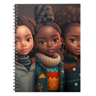 Carnet en spirale de couverture souple - Amis