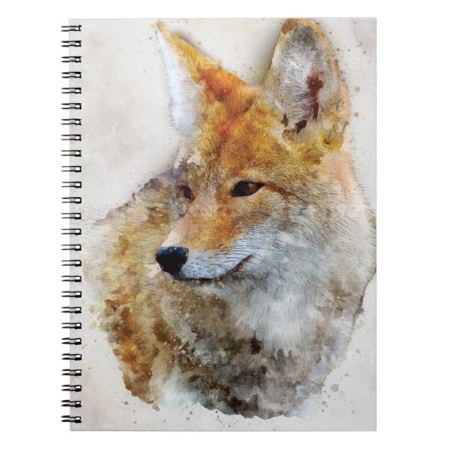 Carnet en spirale de Coyote (Devant)