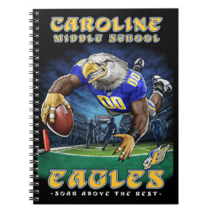 Carnet en spirale de la taille du gestionnaire