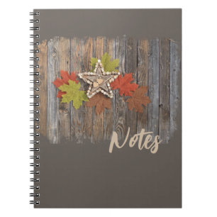Carnet en spirale Fall Stars