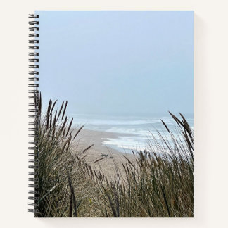 Carnet en spirale photographique de plage
