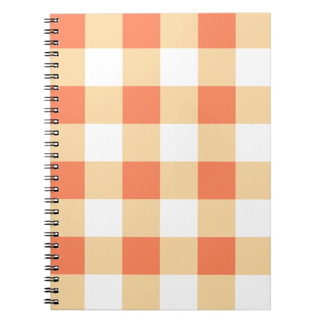 Carnet en vichy Motif (Devant)