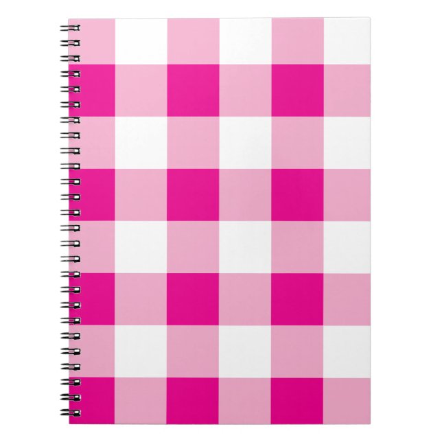 Carnet en vichy Motif (Devant)