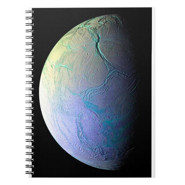 Carnet Encelade Lune de Saturne (Devant)