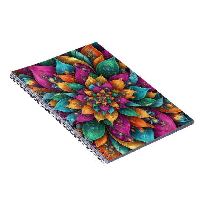 Carnet Enchanted Flora Gold Watercolor Botanical Notebook (Côté Droit)