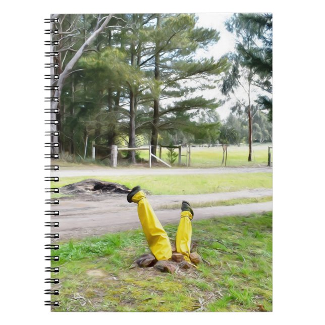 Carnet Encore perdu dans le jardin (Devant)