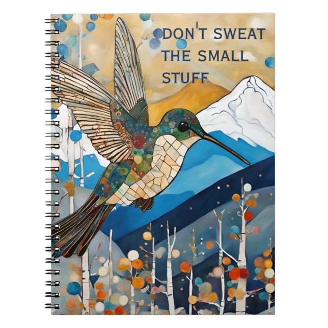 Carnet Encouragement Colibri (Devant)