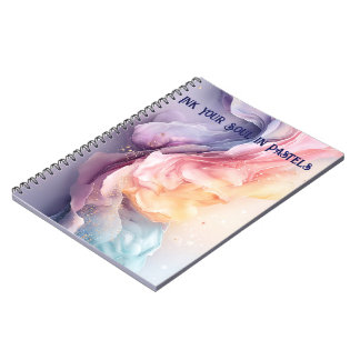 Carnet Encre ton âme dans les Pastels