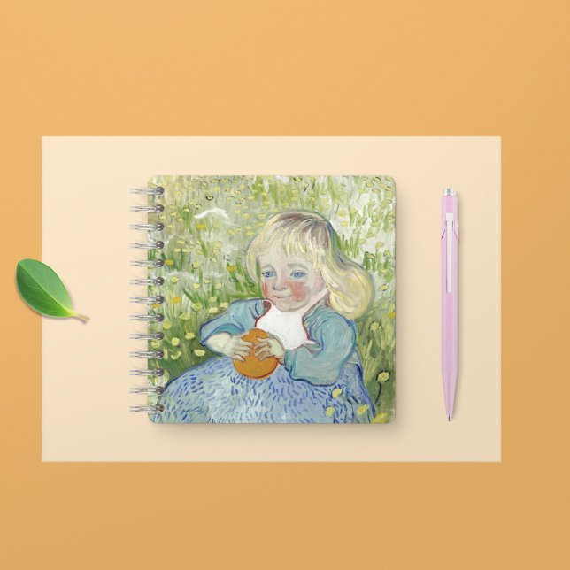 Carnet Enfant avec orange, Vincent Van Gogh (Créateur téléchargé)