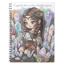Enfant Fleur Mystique avec Quartz