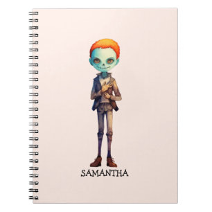 Carnet Enfant zombie mignon mais effrayant – Macabre ador