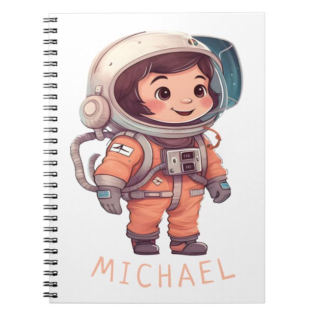 Carnet Enfants astronautes dans l'espace extra-atmosphéri (Devant)