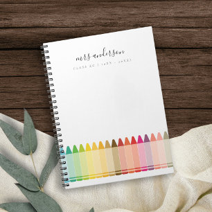 Carnet Enfants modernes Enseignant Coloré Arc-en-ciel Cou