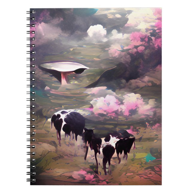 Carnet Enlèvement de vaches UFO (Devant)