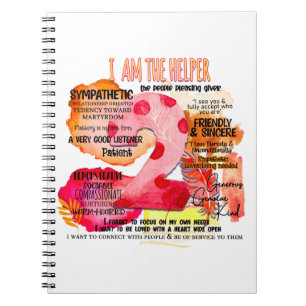 Carnet Enneagram Type 2 - Je Suis L'Aide