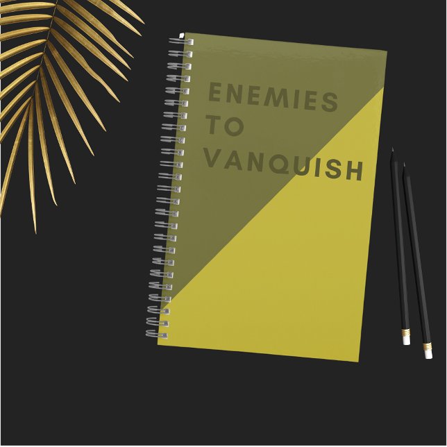 Carnet Ennemis pour Vanquish Funny Olive & Bright Green (Créateur téléchargé)