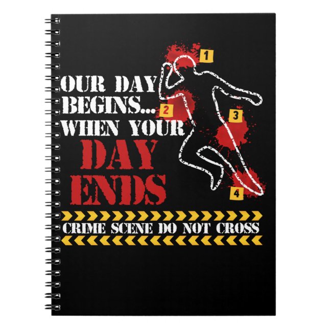 Carnet Enquêteur judiciaire - Criminalité (Devant)