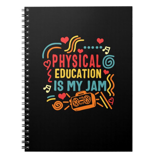 Carnet Enseignant En Éducation Physique P.E Est Jam Gym F (Devant)