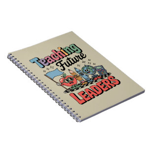 Carnet Enseignant Rétro Enseignant aux Futurs Leaders Pro