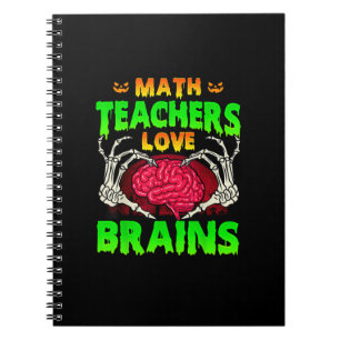 Carnet Enseignants en mathématiques Cerveaux Squelette Co